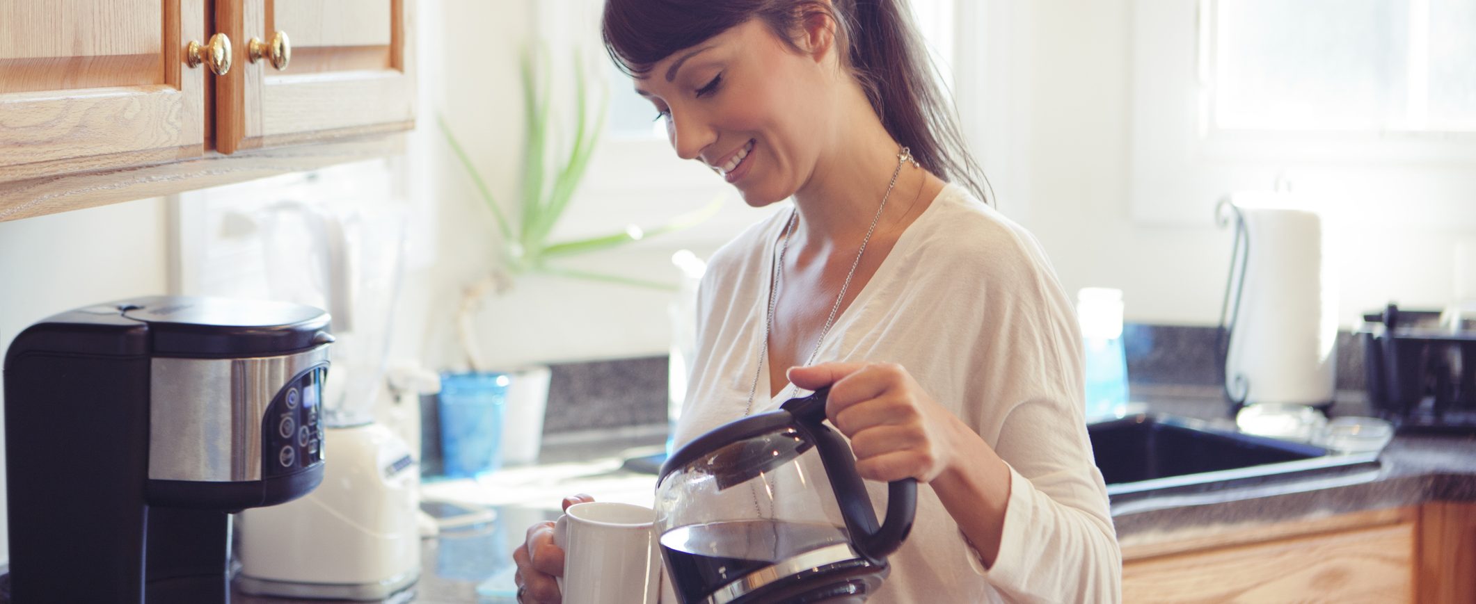 Making coffee at home is an easy way to cut back on your daily spending